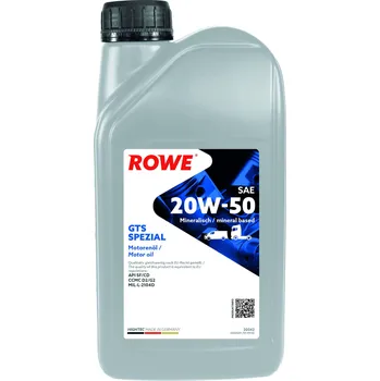 Motorový olej Motorový olej Rowe 1 l 20W-50