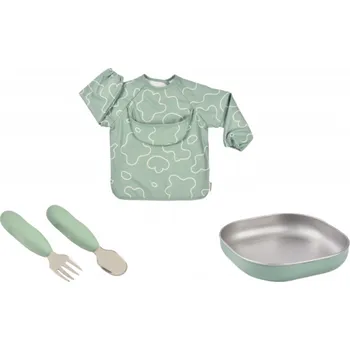 Beaba Jídelní sada pro nejmenší Sage Green