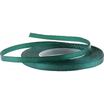 Stuha Stuha saténová 6mm/32m - lahvově zelená - 601110