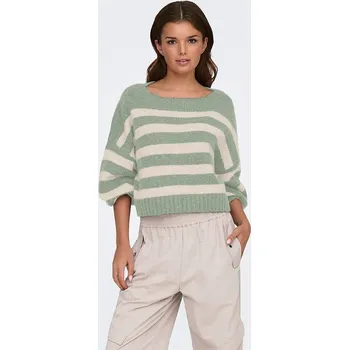 Dámská móda ONLY Hellgrün/ Creme 3706970 L