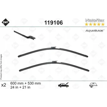 Stěrač SWF 119106 přední Lišta stěrače 600 mm