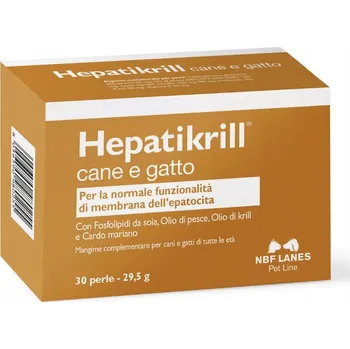 Doplněk stravy pro psy a kočky NBF Lanes želatinové kapsle s játry