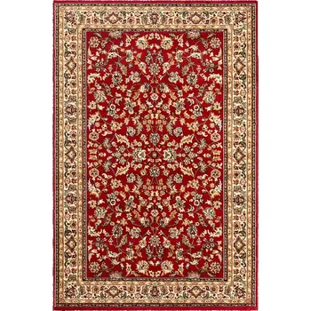 Koberec Breno Kusový koberec SOLID 50/CEC – červený orientální vzor, 133x200 cm