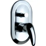 JIKA LYRA vanová podomítkové baterie, s přepínačem, s tělesem, chrom