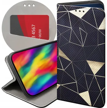 Pouzdro na mobilní telefon Flipové pouzdro Hello Case pro Motorola Edge 50 Fusion zlaté