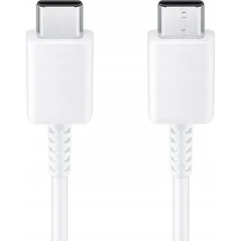 Datový kabel Kabel Samsung USB-C - USB-C 1 m bílý