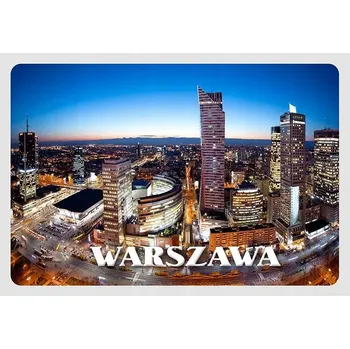 Pohlednice 3D pohlednice Varšava Centrum