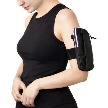 Pouzdro na mobilní telefon Brašna na telefon Wozinsky WSDB-B na běhání - černá