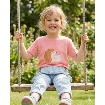 Dívčí tričko krátký rukáv Wolf S2515B lososové