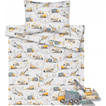 Povlečení DĚTSKÉ POVLEČENÍ PRO MIMINKA 135x100 ODSTÍNY ŠEDÉ A STŘÍBRNÉ