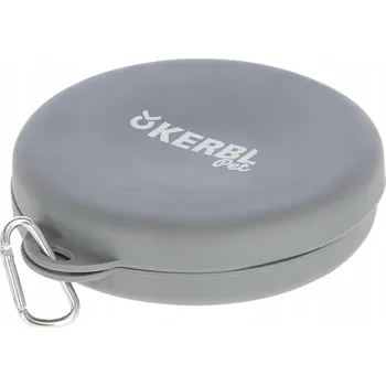 Miska pro psa Kerbl Skládací cestovní miska šedá 2x300ml