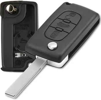 Camerazar Kryt klíče s dálkovým ovládáním Peugeot Partner Citroen Berlingo Jumper 3 tlačítka