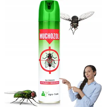 Sprej, aerosol proti švábům, komárům, mouchám, pavoukům, blechám, štěnicím, rybenkám 0,4 kg 300 ml