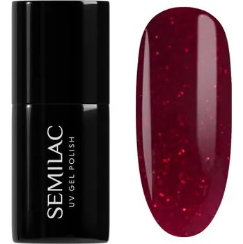 Lak na nehty Semilac - gél lak 954 Silky Rouge 7 ml