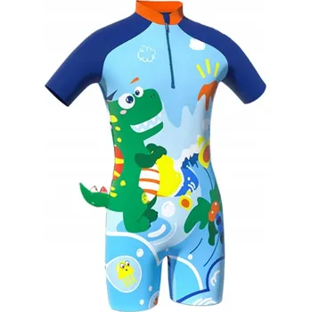 Čepice Chlapecké plavky BODY DINOSAURUS rychleschnoucí s UV ochranou UPF+50 + čepice, velikost 5 let