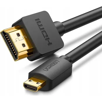 Video kabel Kabel Ugreen micro HDMI na HDMI – micro HDMI 3 m