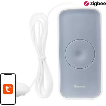 Bezpečnostní detektor Heiman Chytrý senzor zaplavení HS1WL-E Zigbee
