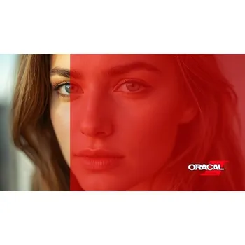 Oracal 8300 - 033 Red Orange, 126cm x 1m