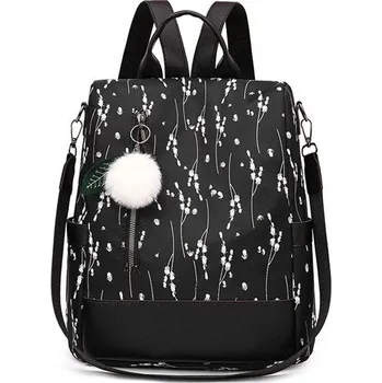 Městský batoh Dámský Crossbody batůžek s popruhem Kočičky Černý Lifestyle 21082401134192761s2
