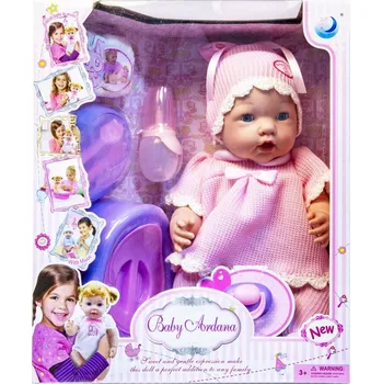 Panenka Panenka miminko se sadou příslušenství - pití a čůrá