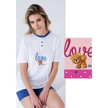 Dámské pyžamo Dámské pyžamo KarelPiu KC8085 Sv. růžová, XL