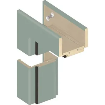 Zárubeň Obložková zárubeň Prestige CPL 80L 140-180 mm zelená