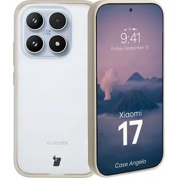 Pouzdro na mobilní telefon Zadní Kryt Bizon pro Xiaomi 17 béžový