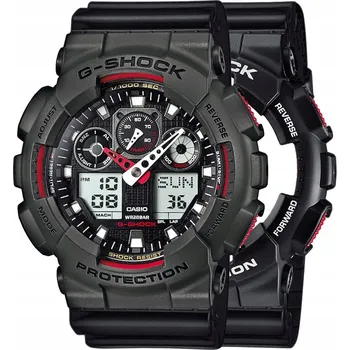 Hodinky Hodinky Casio G-SHOCK GA-100-1A4ER 20 barů