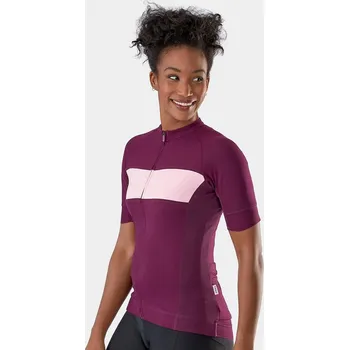cyklistický dres TREK Circuit LTD dámský dres mulberry blush, M