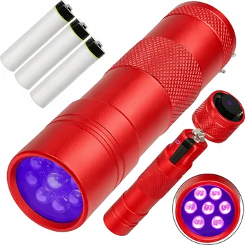 UV Svítilna Detektor LED dioda tester Jantar Moč