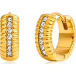 ELENYS Riva – pozlacené náušnice 18K žluté zlato pozlacené náušnice 18K žluté zlato