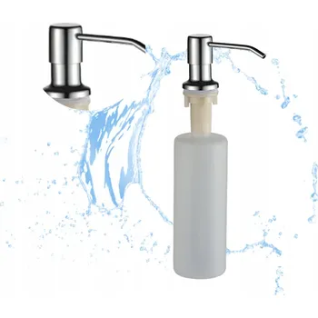 Dávkovač mýdla Dávkovač kapek Laveo 500 ml chrom