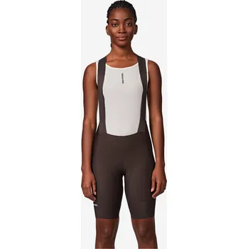 Cyklistické oblečení VAN RYSEL Dámské kraťasy na silniční cyklistiku Endurance EDR XL KAŠTANOVÁ
