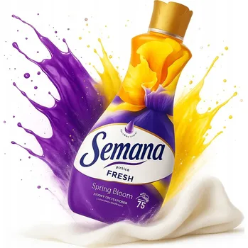 Aviváž Semana Extra Fresh tekutá aviváž Spring Bloom 1,5 l – vystačí na 75 praní