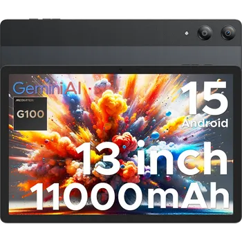 Tablet Tablet DOOGEE Tab E3 Pro 13" 8/256 GB LTE Wi-Fi černý