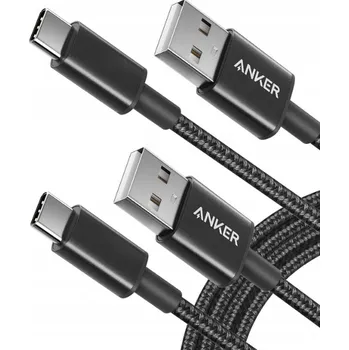 Datový kabel Kabel Anker USB-C na USB-C, 1,8 m, černý