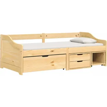 Postel Jednolůžková dřevěná postel VidaXL 90x200 cm, borovice