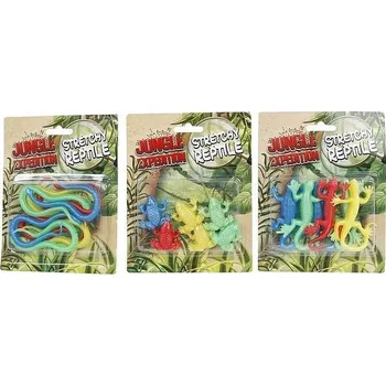 Figurka JEŠTĚRKA HAD ŽÁBA Z MĚKKÉ GUMY 18KS 1g