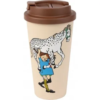 Termohrnek Termohrnek Pipi Dlouhá Punčocha Langstrumpf BIO 450 ml Nordicbuddies