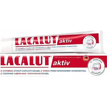 zubní pasta Lacalut Aktiv Plus Zubní pasta, 75 ml