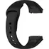Řemínek na hodinky Silikonový řemínek pro Xiaomi Redmi Watch 3 Active černý