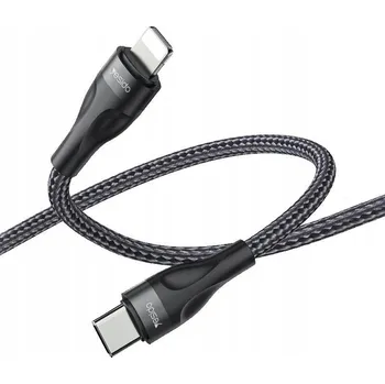 Datový kabel Kabel Yesido USB-C - Apple Lightning 0,3 m černý