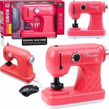 autíčko Šicí Stroj pro Děti Světlo Zvuk Hračka Dárek