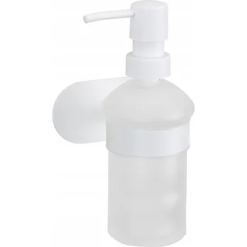 Dávkovač mýdla Ruční nástěnný dávkovač mýdla Wenko 200 ml bílý