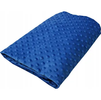 Prostěradlo PROSTĚRADLO S GUMOU MINKY DO POSTÝLKY 140X70 NA MATRACE MODRÉ JEANS