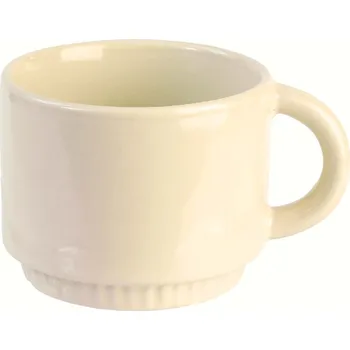 Keramický hrnek 210ml TORO krémový