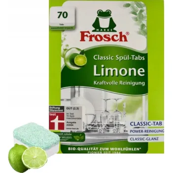 Tableta do myčky Frosch Citronové tablety do myčky Ekologické 70 ks