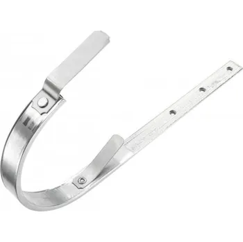 okap Hák žlabový opláštěný 280×480 mm – titan-zinek