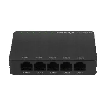 Switch Switch Lanberg DSP2-1005-12V černý, 5 portů