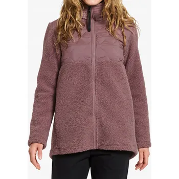 Dámská větrovka Dámská hybridní bunda Didriksons Bibi Fullzip 2 - faded wine 36 (S)